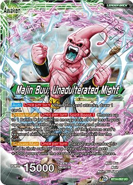 [BT14-062] Majin Buu // Majin Buu, Unadulterated Might