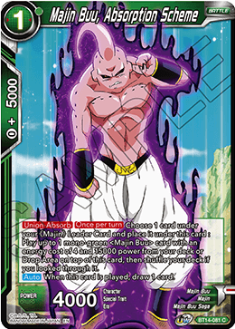 [BT14-081] Majin Buu, Absorption Scheme