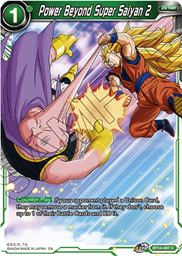 [BT14-087] Power Beyond Super Saiyan 2