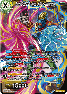 [BT14-094] Android 20 & Dr. Myuu, Hellish Accomplices