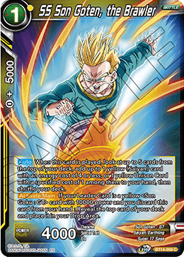 [BT14-099] SS Son Goten, the Brawler