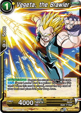 [BT14-101] Vegeta, the Brawler