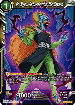 [BT14-115] Dr. Myuu, Returned from the Beyond