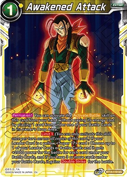 [BT14-119] Awakened Attack (Foil)