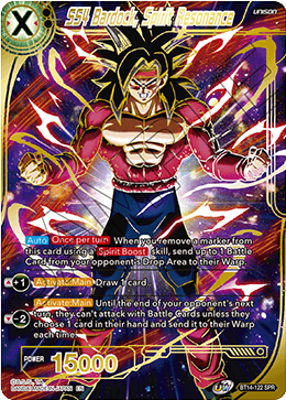 [BT14-122] SS4 Bardock, Spirit Resonance (SPR)