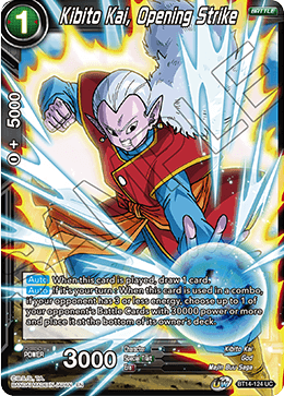 [BT14-124] Kibito Kai, Opening Strike