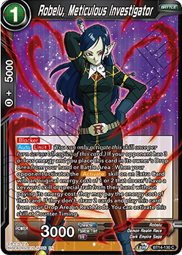 [BT14-130] Robelu, Meticulous Investigator