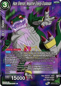 [BT14-133] Haze Shenron, Negative Energy Explosion