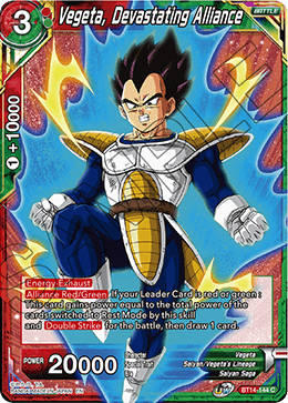 [BT14-144] Vegeta, Devastating Alliance