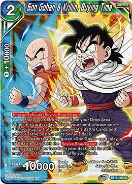 [BT14-148] Son Gohan & Krillin, Buying Time