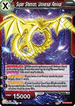 [BT16-004] Super Shenron, Universal Revival (Foil)