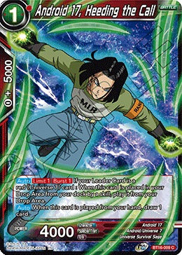 [BT16-009] Android 17, Heeding the Call