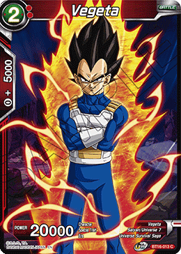 [BT16-013] Vegeta (Foil)