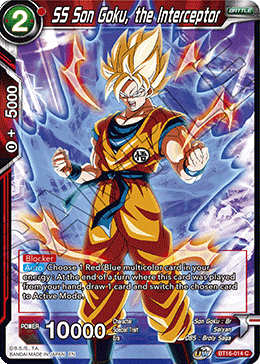 [BT16-014] SS Son Goku, the Interceptor (Foil)