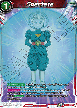 [BT16-016] Spectate