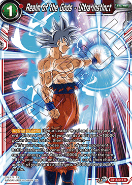 [BT16-018] Realm of the Gods   Ultra Instinct