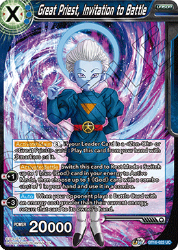 [BT16-023] Great Priest, Invitation to Battle (Foil)