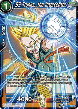 [BT16-032] SS Trunks, the Interceptor