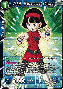 [BT16-035] Videl, Harnessed Power (Foil)