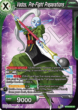 [BT16-049] Vados, Pre Fight Preparations (Foil)