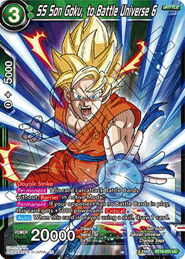 [BT16-051] SS Son Goku, to Battle Universe 6