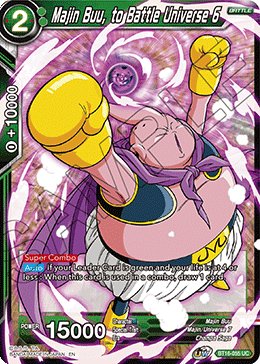 [BT16-055] Majin Buu, to Battle Universe 6