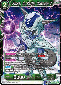 [BT16-065] Frost, to Battle Universe 7 (Foil)