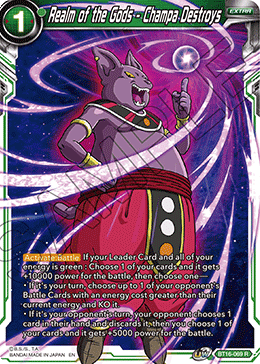 [BT16-069] Realm of the Gods   Champa Destroys (Foil)