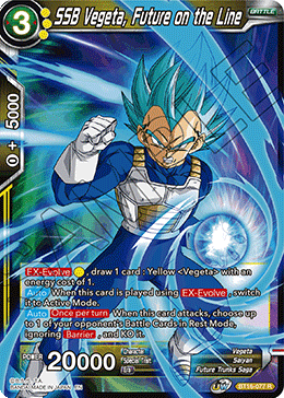 [BT16-077] SSB Vegeta, Future on the Line (Foil)