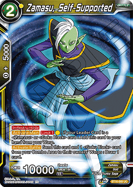 [BT16-089] Zamasu, Self Supported (Foil)