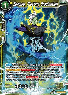 [BT16-090] Zamasu, Plotting Eradication (Foil)