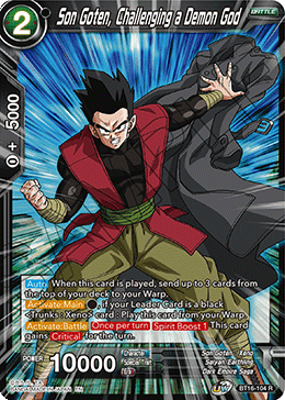 [BT16-104] Son Goten, Challenging a Demon God (Foil)