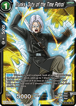 [BT16-109] Trunks, Duty of the Time Patrol (Foil)