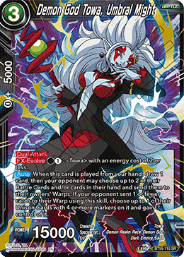 [BT16-115] Demon God Towa, Umbral Might