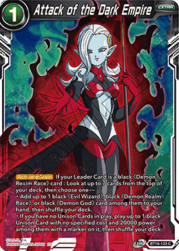 [BT16-123] Attack of the Dark Empire (Foil)