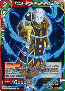 [BT16-127] Korun, Angel of Universe 8 (Foil)