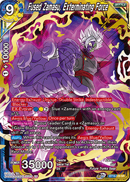 [BT16-129] Fused Zamasu, Exterminating Force