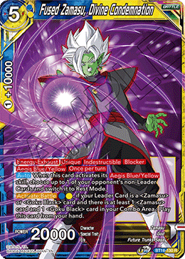 [BT16-130] Fused Zamasu, Divine Condemnation (Foil)