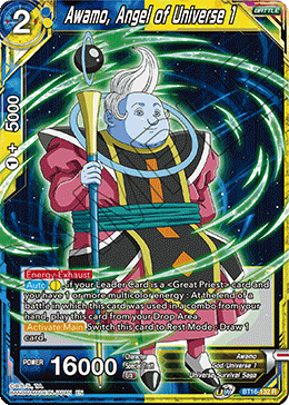 [BT16-132] Awamo, Angel of Universe 1 (Foil)