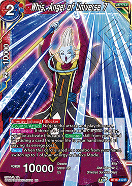 [BT16-140] Whis, Angel of Universe 7 (Foil)