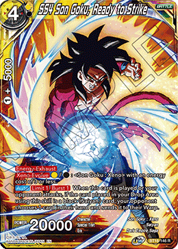 [BT16-146] SS4 Son Goku, Ready to Strike (Foil)