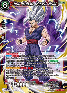 [BT22-009] Son Gohan, Beast Roar