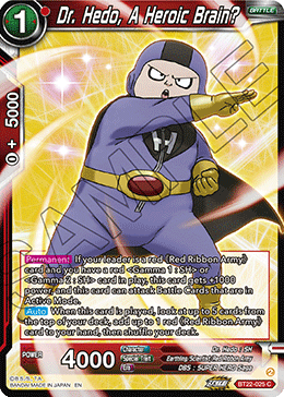 [BT22-025] Dr. Hedo, A Heroic Brain? (Foil)