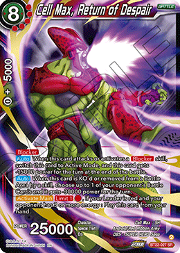 [BT22-027] Cell Max, Return of Despair