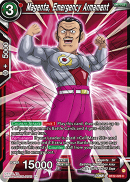 [BT22-028] Magenta, Emergency Armament (Foil)