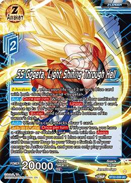 [BT22-033] SS Gogeta, Light Shining Through Hell (Foil)