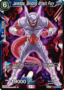 [BT22-044] Janemba, Blinding Attack Fury (Foil)