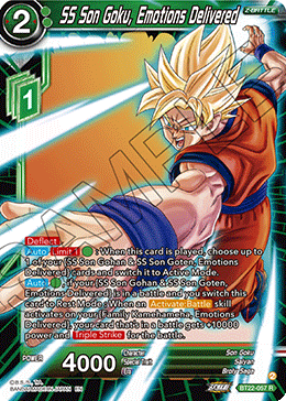 [BT22-057] SS Son Goku, Emotions Delivered (Foil)