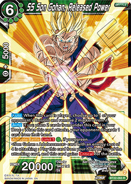 [BT22-063] SS Son Gohan, Released Power (Foil)