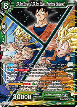 [BT22-066] SS Son Gohan & SS Son Goten, Emotions Delivered